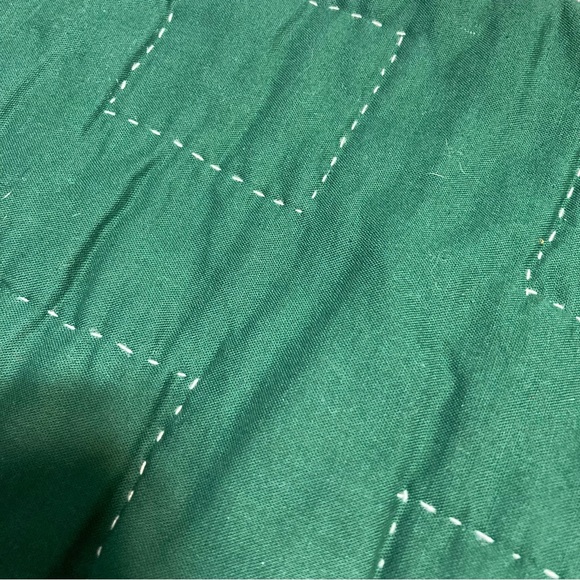 Quilted Table Runner Holiday Red Green Patch Quilt 75" L x 14" W - Picture 8 of 11